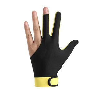 Guantes de Snooker Personalizados de 3 Dedos, Duraderos, Antideslizantes y Transpirables para Jugadores Profesionales de Mesa, para Bolas de Snooker y Billar - Product Image 6