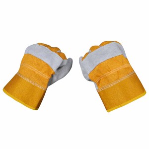 Safety <b>Driver</b> Leather <b>Gloves</b> Customized Color Logo Cold Heat Resistant Anti-Slip Tear-Resistant Breathable Silicone-Free - Product Image 4