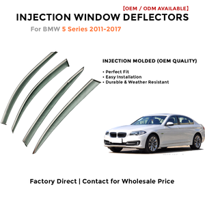 Deflector de Viento para BMW Serie 5 2011-2017 2018-2020, Protector Solar y de Lluvia, Visera para Ventana de Coche - Product Image 2