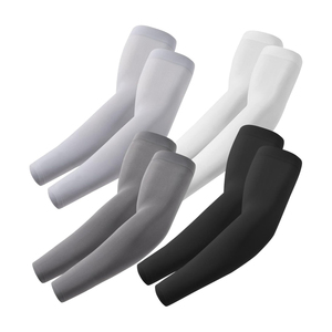 Unisex Solid Color Polyester <b>Arm</b> Sleeves UPF50+ Long Sleeve Sun Protection <b>Cover</b> for Outdoor Activities Sports Activities - Product Image 5