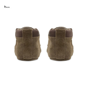 RELEVO INDUSTRIES Zapatos de Bebé de Cuero de Alta Calidad, Suela de Gamuza Suave, Cordones, Ligeros, Cómodos, Unisex, Primeros Pasos - Product Image 3