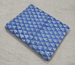Wholesale Indian Handmade Eco-Friendly Cotton Fabric Jaipur Sanganeri Hand <b>Block</b> <b>Printed</b> For Dresses Curtains Covers Home Decor - Product Image 6