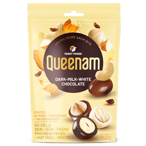 ช็อกโกแลตดรากีฮาลาลขายดีที่สุด ผลิตขายส่ง รับผลิตแบบ OEM/ODM น้ำหนัก 150 กรัม ช็อกโกแลตเคลือบอัลมอนด์ เม็ดมะม่วงหิมพานต์ และแมคคาเดเมีย - Product Image 1