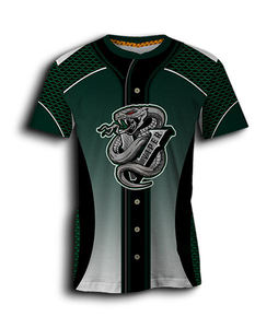 Maillot de baseball sublimé unisexe de qualité supérieure avec logo personnalisé et compression du nom de l'équipe Nouveaux vêtements de sport avec ensembles de taille plus Style - Product Image 3