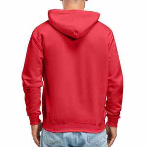 เสื้อฮู้ดดี้ผู้ชายผ้าฟลีซหนานุ่ม พรีเมียม โพลีเอสเตอร์/คอตตอน ทรงหลวม ไหล่ตก ใส่สบาย น้ำหนัก 340 กรัม เป็นมิตรต่อสิ่งแวดล้อม รับสกรีนโลโก้ - Product Image 5