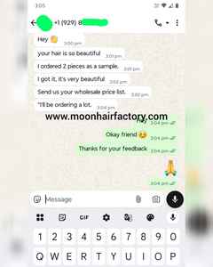 Extensions de cheveux humains indiens 100% de haute qualité, frontales HD, lisses, disponibles à prix de gros, non traitées, provenant de l'usine en Inde - Product Image 3