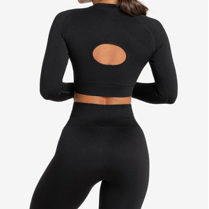 Ensemble de yoga en coton pour femme, confortable, deux pièces, vêtements de détente avec tissu doux pour la gym et les sports quotidiens - Product Image 5