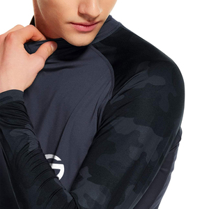 Rashguard pour homme à manches longues en spandex/polyester, nouveau rashguard respirant anti-UV à séchage rapide et écologique pour homme - Product Image 4