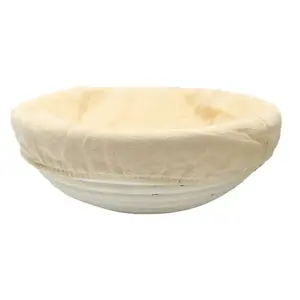 Cesta de fermentación de ratán vintage hecha a mano al por mayor, cestas de fermentación de pan de ratán hechas a mano para panificación de masa madre OEM - Product Image 3