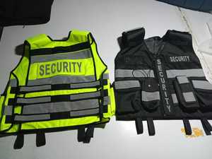 Gilet de sécurité haute visibilité noir et jaune, vêtements de sécurité réfléchissants, uniforme de gardien de sécurité, vêtements de travail, veste tactique, parka - Product Image 2