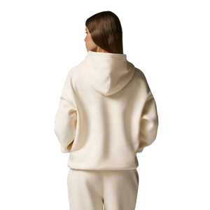Conjunto de chándal con capucha para mujer, sudadera oversize, pantalones de pierna recta con cordón en la cintura, conjunto de dos piezas relajado estilo streetwear - Product Image 2