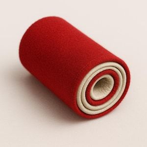 Veste universitaire rouge pour homme avec broderie de la lettre R blanche, col rabattu, fermeture à boutons, coupe classique, style preppy, vêtement d'automne - Product Image 6