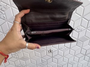 Hermoso diseño tallado a mano cartera embrague elegante piel de vaca Cartera de cuero multiusos carteras de cuero occidental - Product Image 6