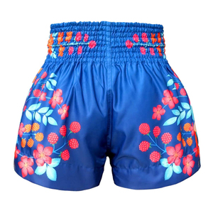 Shorts de Muay Thai de alta calidad con estampado por sublimación, logotipo y diseño personalizados, cómodos shorts de Muay Thai. - Product Image 2