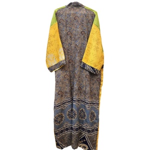 Kimono de seda elegante de bajo precio de fabricación al por mayor, ropa de noche de verano de tamaño libre, batas de dama de honor de regalo, colores surtidos - Product Image 6
