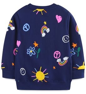 Sweat-shirts pour femmes de style classique, durables, coupe ajustée, sublimation, anti-rides, col rond, tricotés, imprimés en rouge - Product Image 3