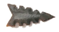 Fournisseur et grossiste de pointes de flèches en agate naturelle en forme de couteau