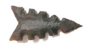 ผู้จัดจำหน่ายและผู้ค้าส่งหัวลูกศรทำจากหินอาเกตธรรมชาติรูปทรงมีด - Product Image 6