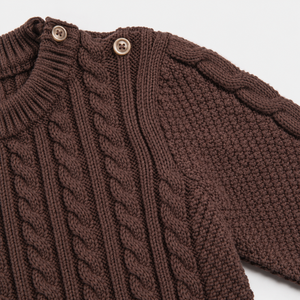 Haute Qualité Nouveau Design <span class=keywords><strong>Bébé</strong></span> garçons 100% coton tricoté <span class=keywords><strong>pull</strong></span> <span class=keywords><strong>pull</strong></span> avec boutons - Product Image 6