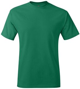 T-shirt col rond respirant et à séchage rapide pour homme, coupe classique, 100 % coton épais, avec logo personnalisé sur le devant, pour fabricants de vêtements - Product Image 4