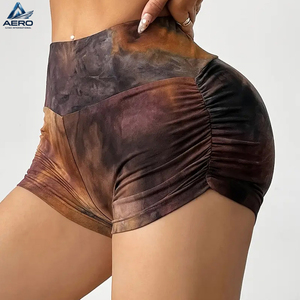 Con la mejor tela suave de calidad superior, crea tus propios shorts ajustados con abertura y fruncido, estilo nuevo de primavera-verano, personalizados. - Product Image 2