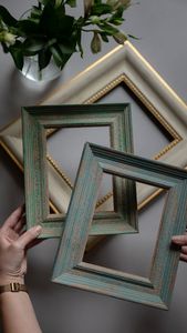 Protective Wooden Photo <b>Frame</b> Finished Tabletop <b>Mounting</b> Type Picture Mirror <b>Frame</b> in White Color Cheap Price - Product Image 6