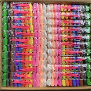 12Pcs Không Khí Khô Đất Sét Thiết Lập Ánh Sáng Đất Sét Mềm Đồ Chơi Nghệ Thuật Và Thủ Công Giáo Dục Chơi Bột Cho Trẻ Em 12 Màu Sắc Vật Liệu Cao Su Mô Hình Đất Sét - Product Image 3
