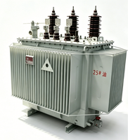 Transformateur de distribution triphasé immergé dans l'huile 1000 kVA 35/0,4 kV, ONAN, Dyn11, 50 Hz, bobinage en cuivre, commutateur de dérivation hors charge
