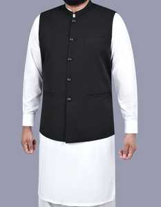 Hot Selling Afghani Party & Wedding Waistcoat for Men's Low MOQ Handmade Elegant Design Men Sleeveless Waist <b>Coat</b> Vests Adults - Product Image 3