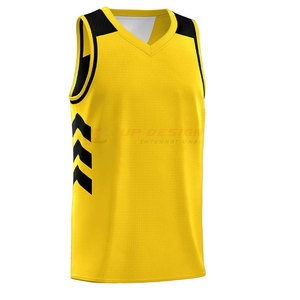 Maillot de basket-ball à manches courtes de couleur personnalisée, grande taille, respirant, séchage rapide, haute qualité, 100% polyester - Product Image 4