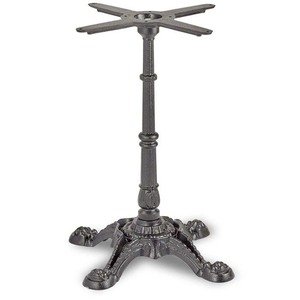 Circle Tulip <b>Table</b> with Wood Thickened Tabletop & Sturdy Metal Pedestal <b>Mid</b> <b>Century</b> Modern Leisure Bistro Tulip <b>Table</b> - Product Image 6