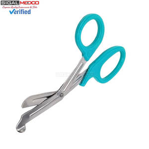 Tijeras para Trauma de 7.25 Pulgadas, Acero Inoxidable, para Paramédicos, Enfermeros de Emergencias, Técnicos de Emergencias Médicas, Primeros Respondientes, Tijeras Tácticas con Hoja Dentada - Product Image 6