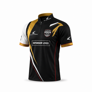 Camiseta Polo de alta calidad para hombre, camiseta transpirable de manga corta de secado rápido para ciclismo, coche F1, camisetas Polo de carreras transpirables para motocicleta - Product Image 1