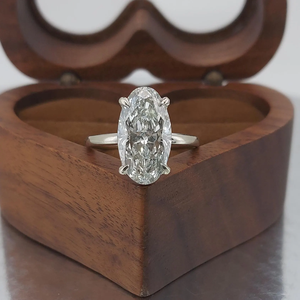 Women's 18K Gold Oval Morganite Engagement <b>Ring</b> Prong Setting Pave Band Classic Style <b>Fine</b> Jewelry - Product Image 1
