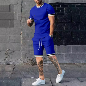 Conjunto Deportivo Personalizado para Hombre, Talla Grande, Sudadera con Capucha de Nailon Transpirable y Pantalones Cortos, Conjuntos de Camiseta y Pantalones Cortos de Verano - Product Image 5