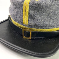 Nuevas gorras Kepi alemanas tradicionales de mezcla de lana para colección de disfraces y eventos. Gorras Kepi alemanas.