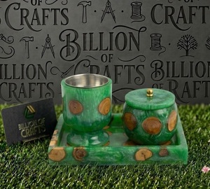 Handmade Natural Wood Resin <b>Incense</b> Bakhoor Burner Oud <b>Box</b> Decorative Gift Set for Eid Ramadan Islamic Home Decor - Product Image 5