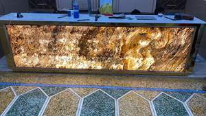 Losas de mármol pulido de alta calidad, chapa de piedra de mármol natural, diseño en negro hielo para pisos de hotel a precio de mayorista. - Product Image 3