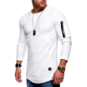 Men Stand Twill Cotton T-Shirts Custom Printing Breathable Quick Dry Casual Wear Private Label Outdoor Tees Wholesale OEM ODM - Product Image 2