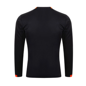 Chemise de compression à manches longues unisexe pour l'entraînement de BJJ MMA Grappling, en polyester/nylon écologique, logo personnalisé - Product Image 3