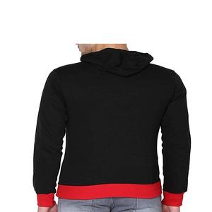 Sudadera con capucha para hombre, estilo hip hop, informal, deportiva, con cremallera y rayas, para gimnasio y uso urbano - Product Image 4