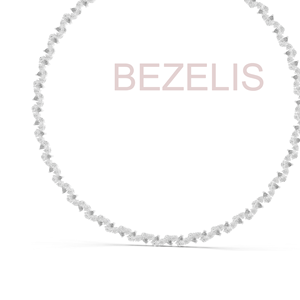 Elegante Cadena de Tenis con Diamantes Cultivados en Laboratorio, Corte Pera, Claridad VVS VS, Joyería de Oro Premium para Eventos Especiales - Product Image 3