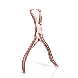 Premium Hair <b>Extension</b> Pliers Micro Nano Ring Tool Adjustable Spring Grip for Salon Hair Styling and <b>Bead</b> Work - Product Image 2