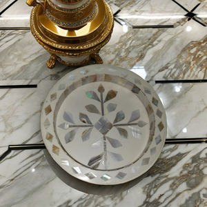 Handmade Customized Bone Inlay <b>Tea</b> <b>Light</b> Coaster Home Decoration Candle Stand with Logo on Demand of Unique Color and Design - Product Image 6