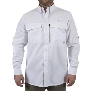 Chemises de pêche confortables et respirantes à manches longues pour hommes, chemise de camping personnalisée, chemise de pêche OEM - Product Image 1
