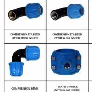 Dhananjay Polymers PP Pipe Saddle Clamp Flange Connection Drip Irrigation 20 110mm Size Range PN 16 Pressure Fittings - Product Image 5