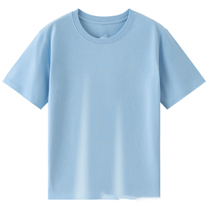 เสื้อยืดคอกลมสีพื้นผ้าฝ้ายแท้ 180 กรัม สำหรับผู้ชาย สไตล์ลำลอง ปักโลโก้ตามสั่ง ผลิตในโรงงานบังกลาเทศ ราคาโรงงาน รับผลิตแบบ OEM - Product Image 5