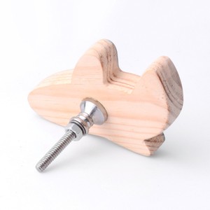 Handmade Modern Wooden Aeroplan Drawer <b>Knobs</b> <b>for</b> Kids Blue <b>Dresser</b> Cabinet Door Handles Cupboard Pulls Kitchen Use Wholesale - Product Image 4