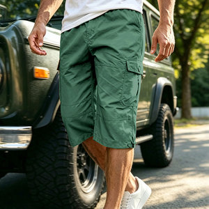 Pantalones Cortos Cargo para Hombre Hechos a Medida, Ligeros, Transpirables, Cintura Elástica, Lavables a Máquina, con Impresión Personalizada - Product Image 5
