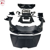 Z-ART Tecnica Kit bodi Bumper serat karbon kering untuk Lamborghini Huracan EVO LP580 LP640 Prepreg Kit Tuning serat karbon